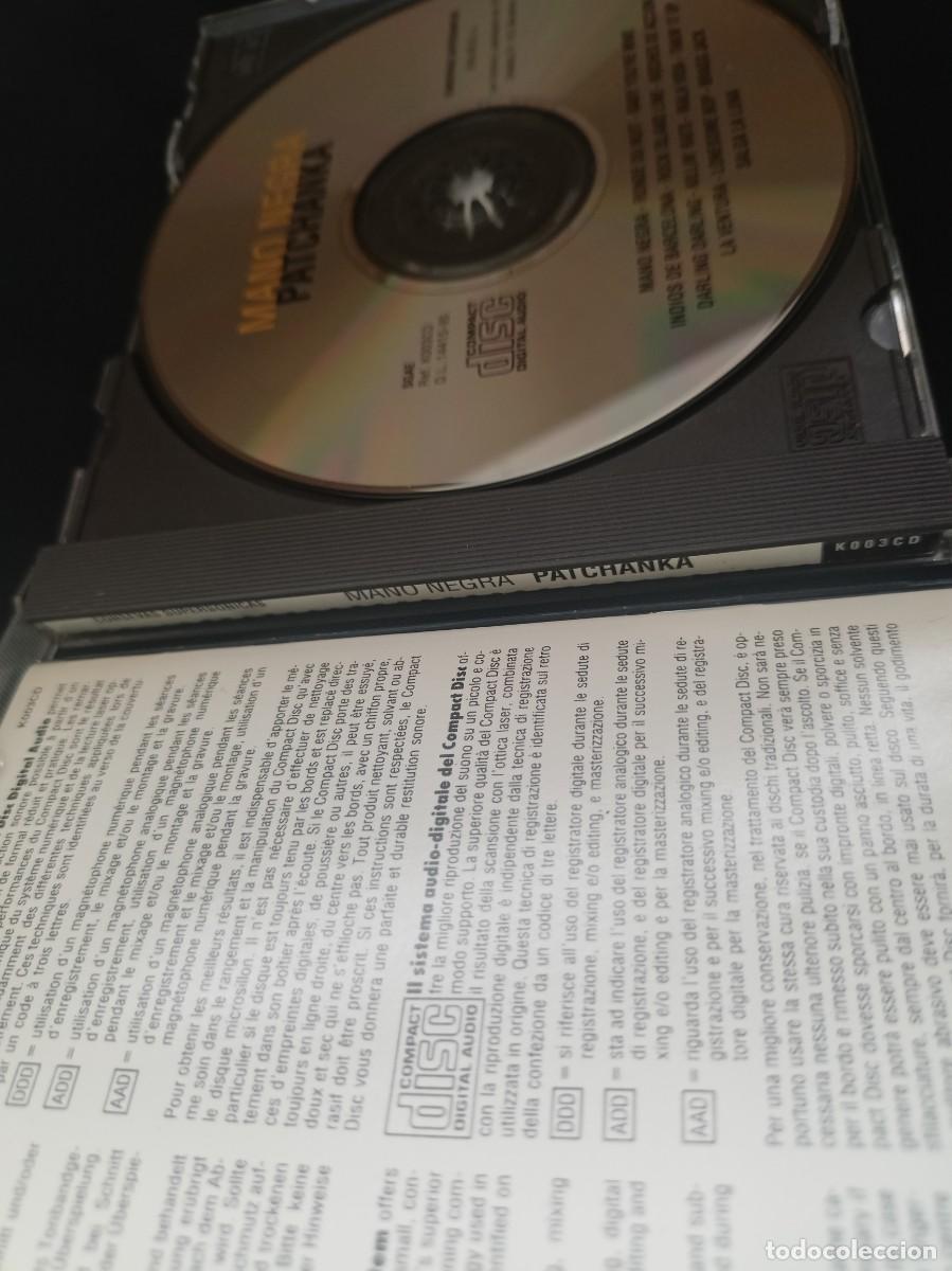 CDs de m&uacute;sica: Mano negra - Patchanka 1995 CD - Foto 2