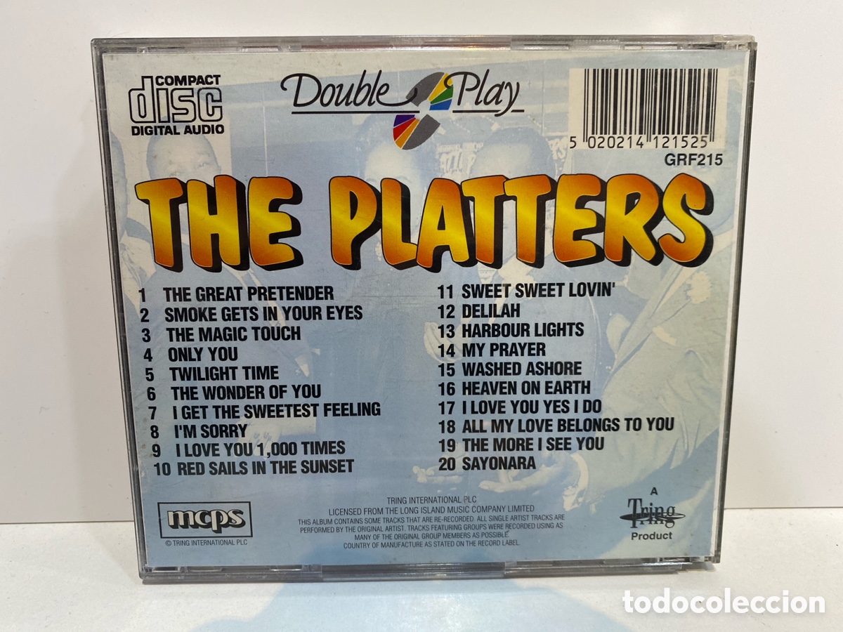 CDs de m&uacute;sica: The Platters - Greatest Hits (CD, Comp) - Foto 2