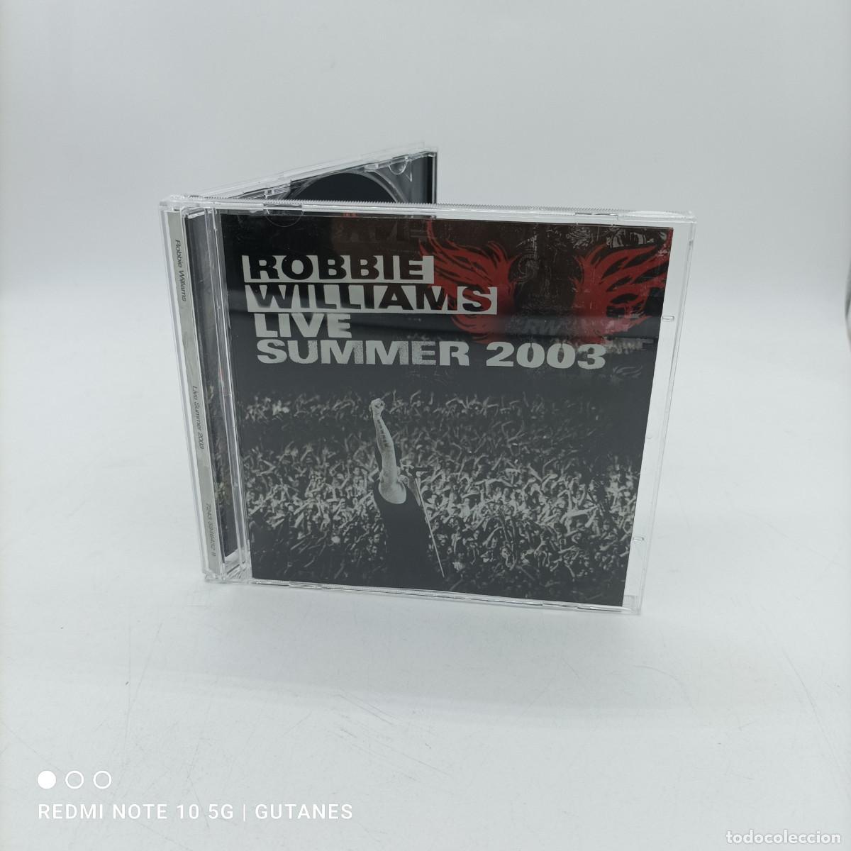 CDs de m&uacute;sica: ROBBIE WILLIAMS LIVE SUMMER 2003 - Foto 1