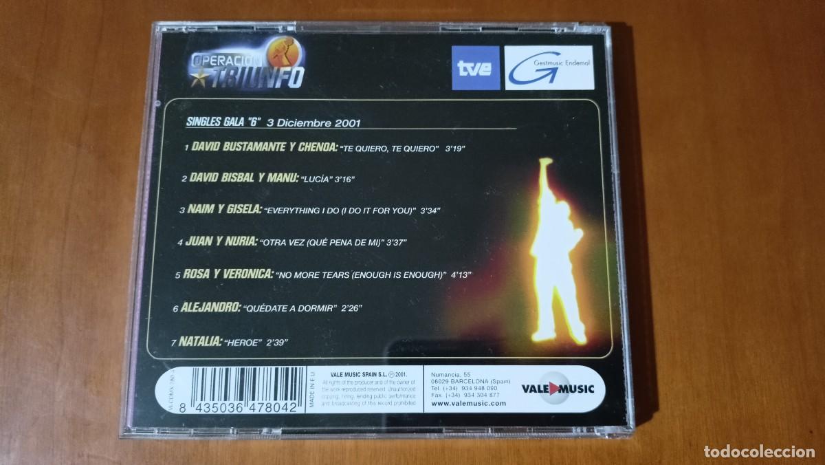 CDs de m&uacute;sica: Operaci&oacute;n Triunfo. Edici&oacute;n limitada - Foto 2