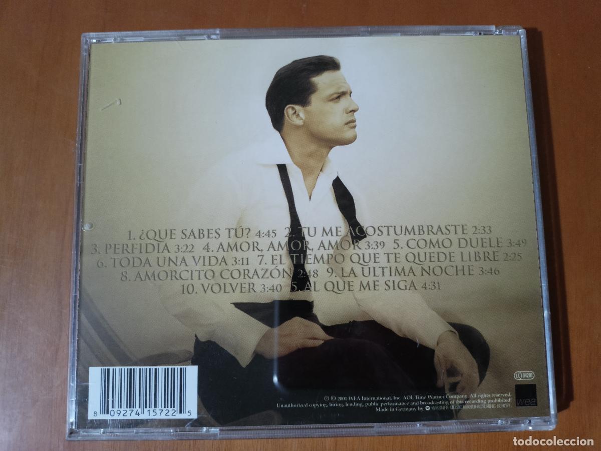 CDs de m&uacute;sica: Luis Miguel. Mis Romances - Foto 2