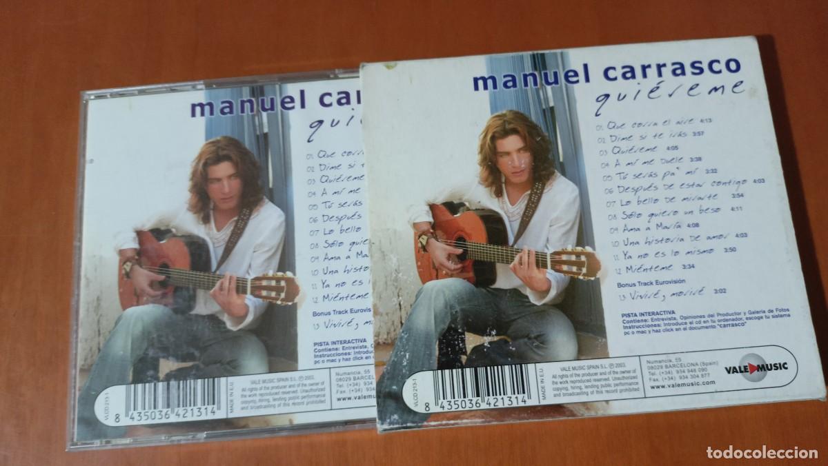 CDs de m&uacute;sica: Manuel Carrasco. Qui&eacute;reme - Foto 4
