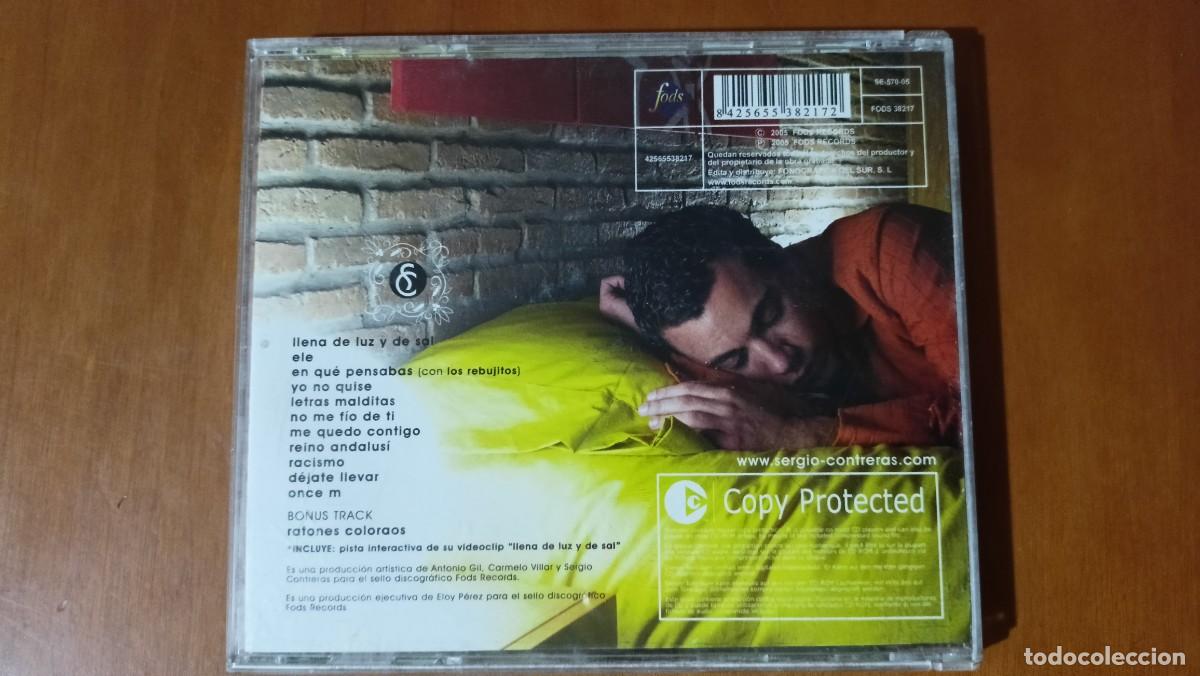 CDs de m&uacute;sica: Sergio Contreras. De luz y de sal - Foto 2