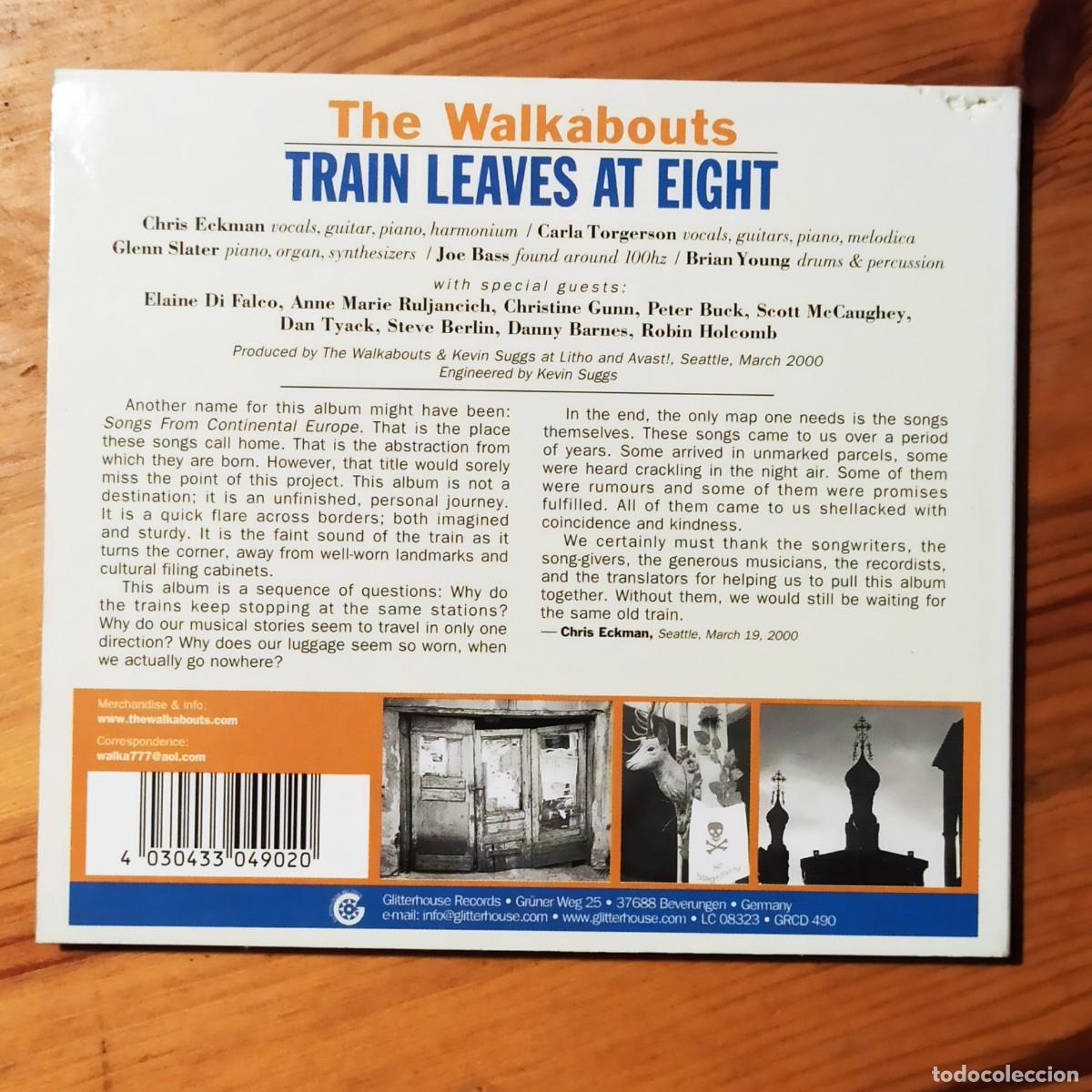 CDs de m&uacute;sica: CD The Walkabouts &ndash; Train Leaves At Eight - Foto 2