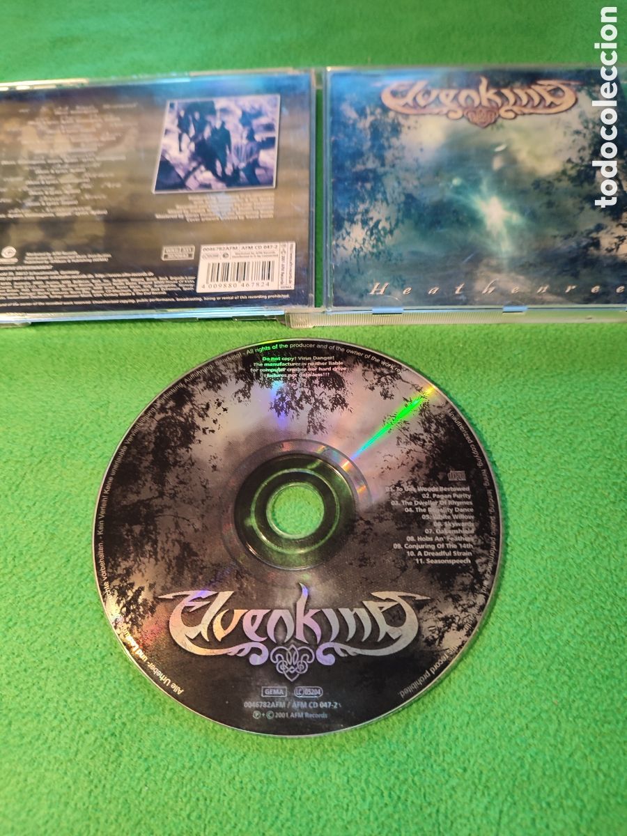 CDs de m&uacute;sica: Elvenking - Heathenreel - Foto 2