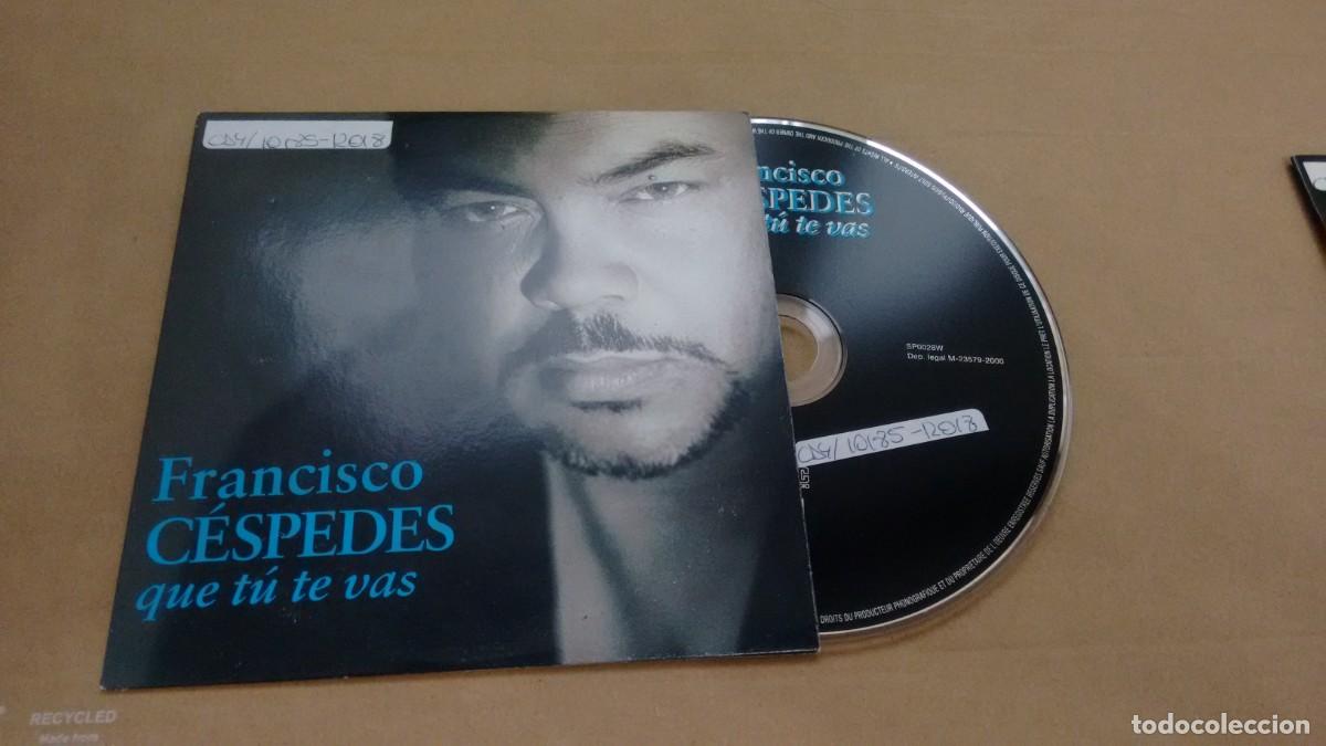 CDs de m&uacute;sica: CD-SINGLE (Promoci&oacute;n) de FRANCISCO CESPEDES - Foto 1