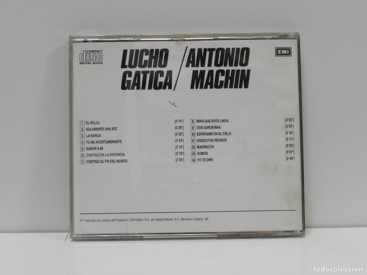 CDs de m&uacute;sica: DISCO CD. Lucho Gatica / Antonio Mach&iacute;n. COMPACT DISC. - Foto 2