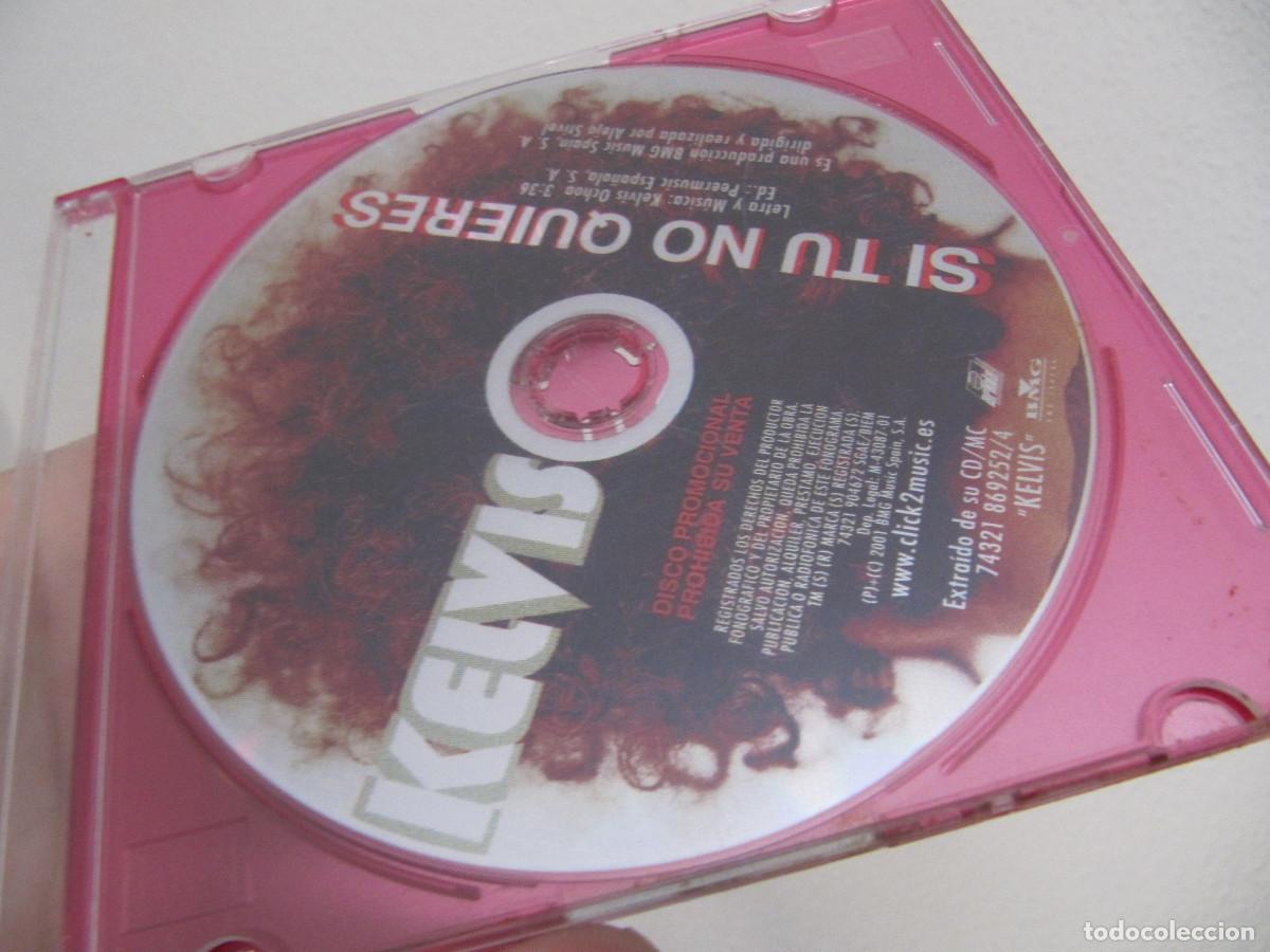 CDs de m&uacute;sica: Kelvis* &lrm;&ndash; Si Tu No Quieres cd single - Foto 1