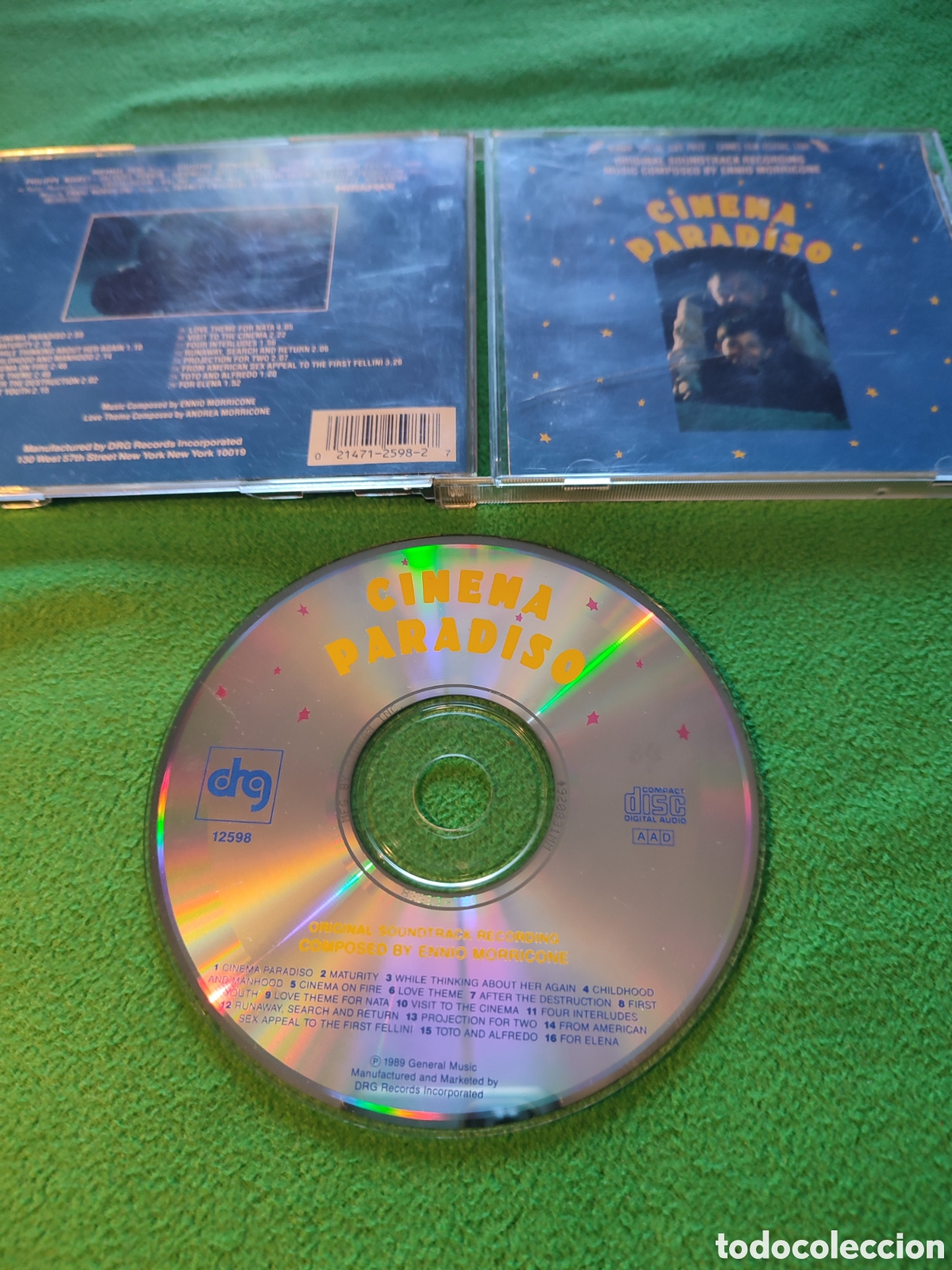 CDs de m&uacute;sica: Ennio Morricone - Cinema Paradiso - Foto 2