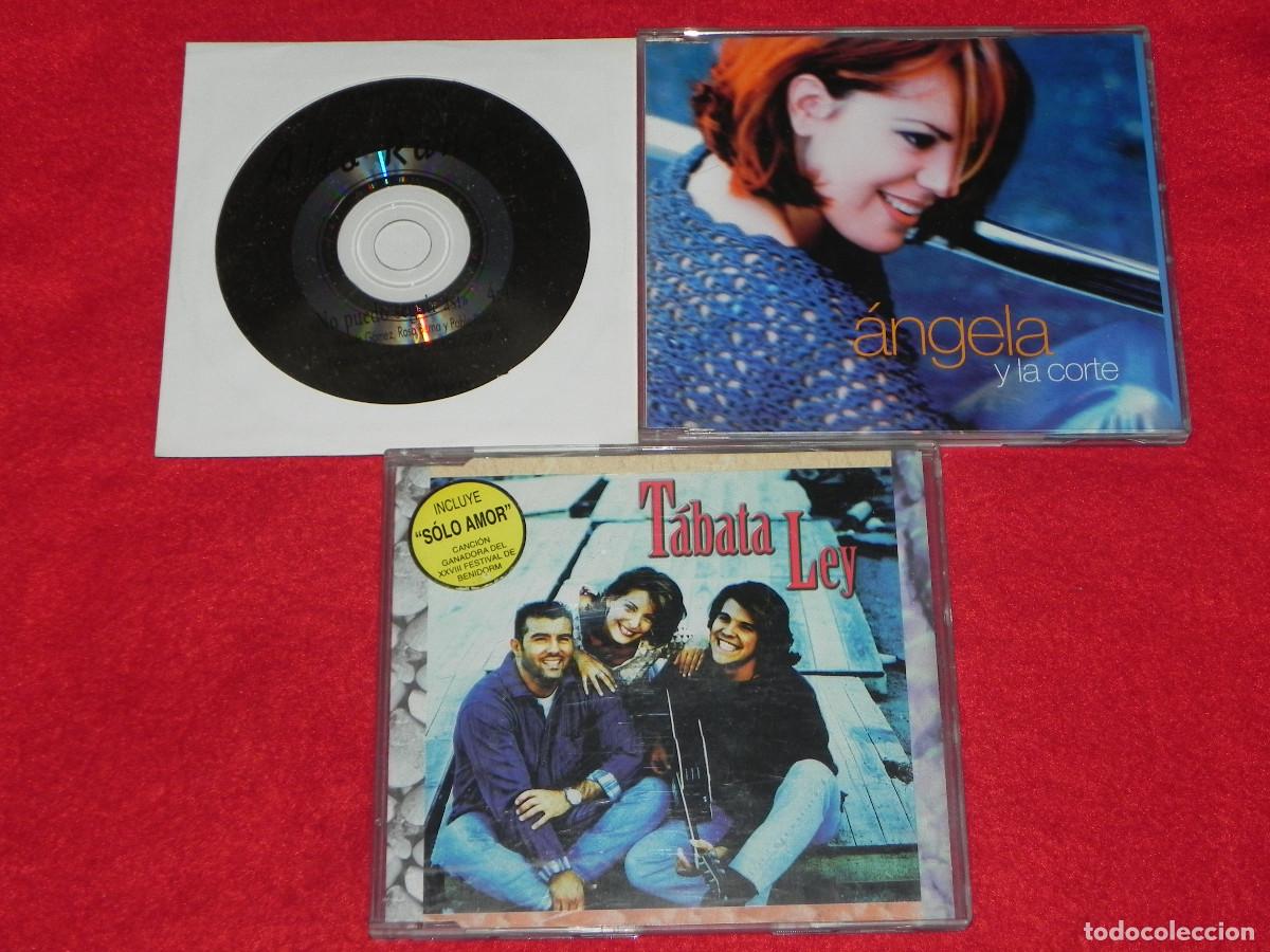 CDs de M&uacute;sica: 3 CD&acute;s Singles Originales (T&aacute;bala Ley, Alto Riesgo y &Aacute;ngela y la Corte).
