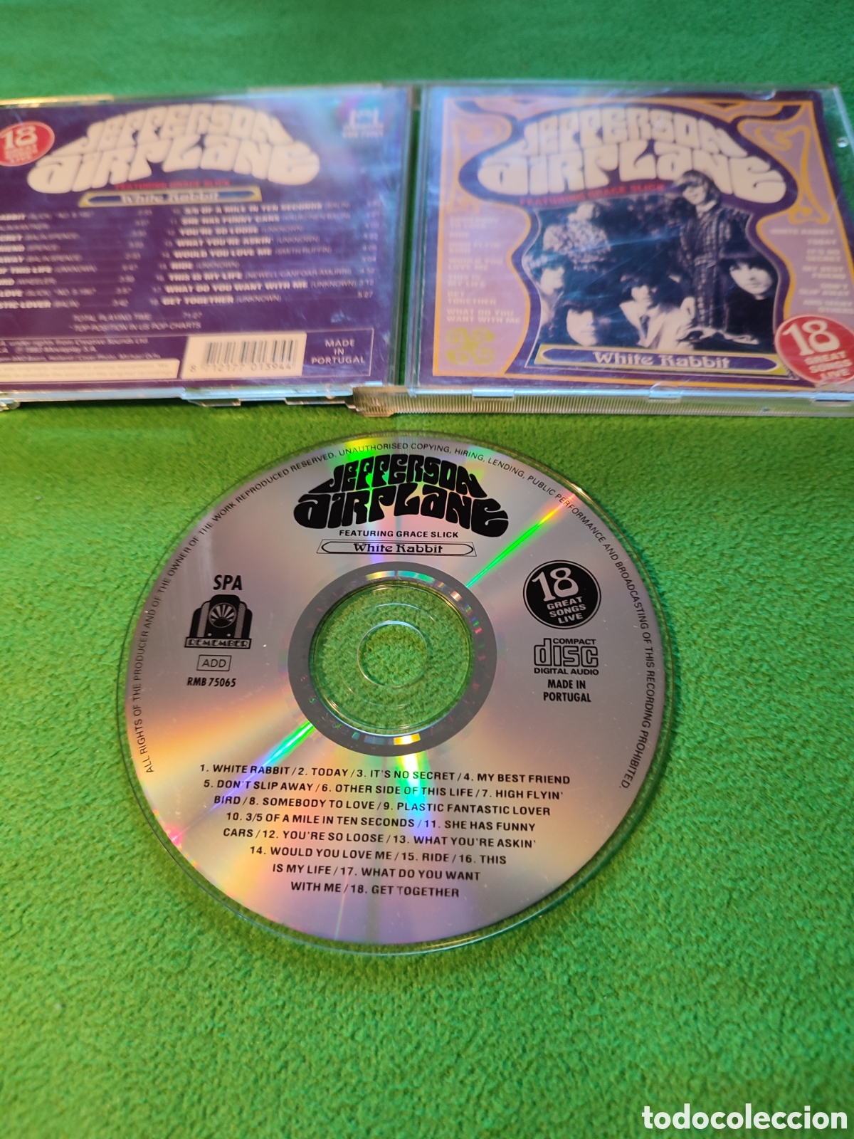 CDs de m&uacute;sica: Jefferson Airplane - White Rabbit - Foto 2