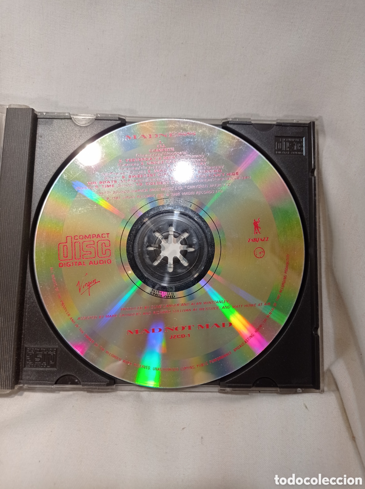 CDs de m&uacute;sica: CD MADNESS. MAD NOT MAD. 1985 - Foto 3