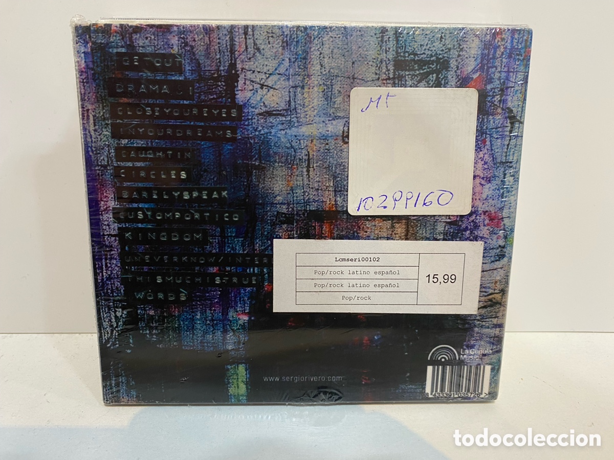 CDs de m&uacute;sica: Sergio Rivero - Quantum (CD, Album) *Precintado* - Foto 2