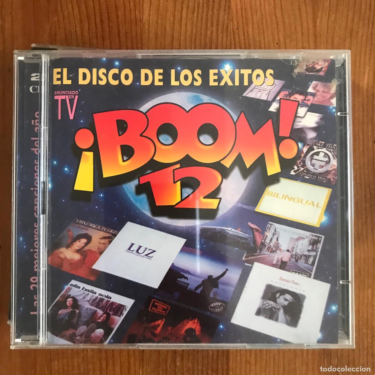 CDs de m&uacute;sica: VV.AA. - &iexcl;BOOM! 12 - EL DISCO DE LOS &Eacute;XITOS - CD DOBLE EMI 1996 - Foto 1