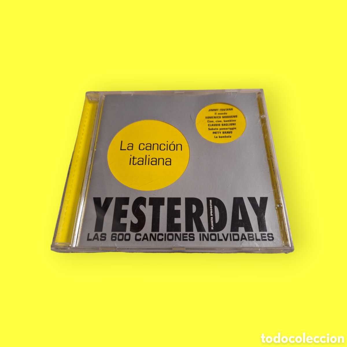 CDs de Musique: SCD82 yesterday la cancion italiana SEGUNDAMANO
