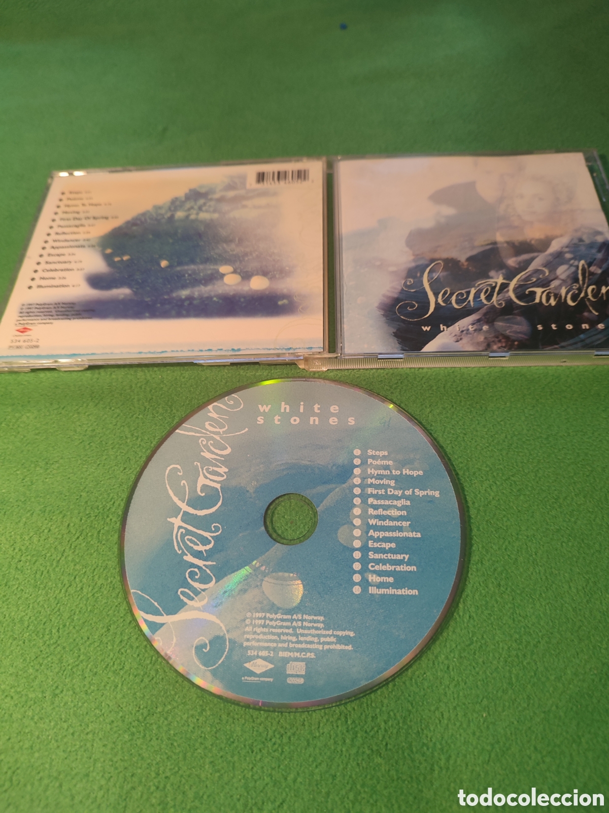 CDs de m&uacute;sica: Secret Garden - White Stones - Foto 2