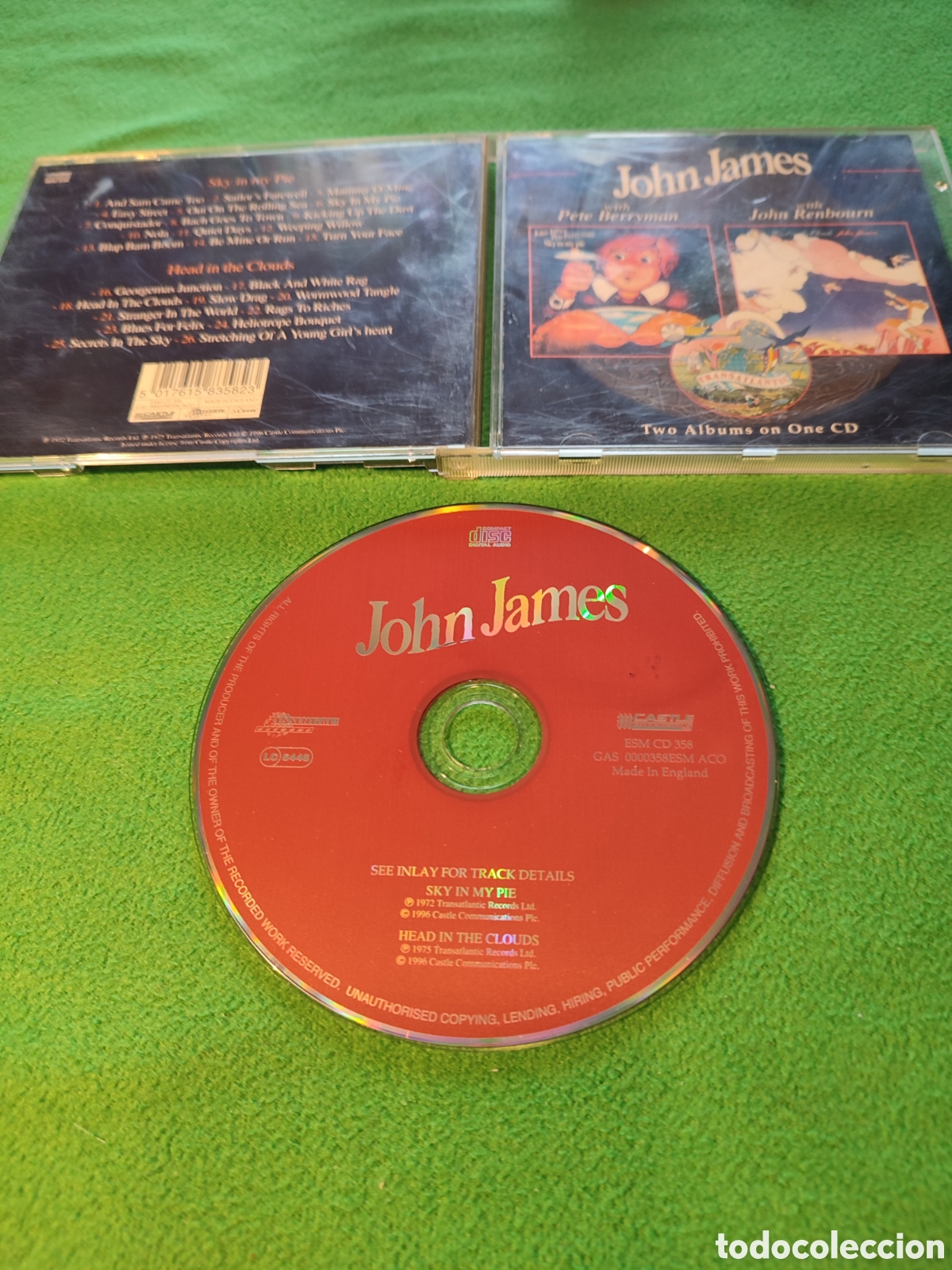 CDs de m&uacute;sica: John James - Two albums on one cd - Foto 2
