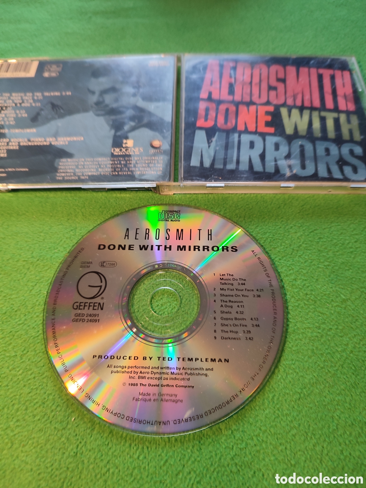 CDs de m&uacute;sica: Aerosmith - Done with mirrors - Foto 2