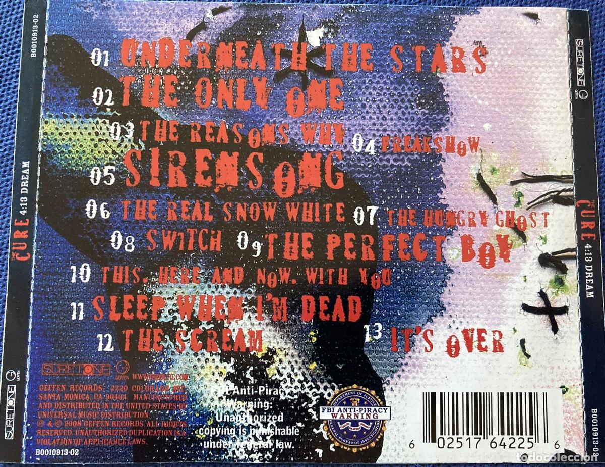 CDs de m&uacute;sica: THE CURE - 4:13 DREAM (2008) - CD - Foto 3