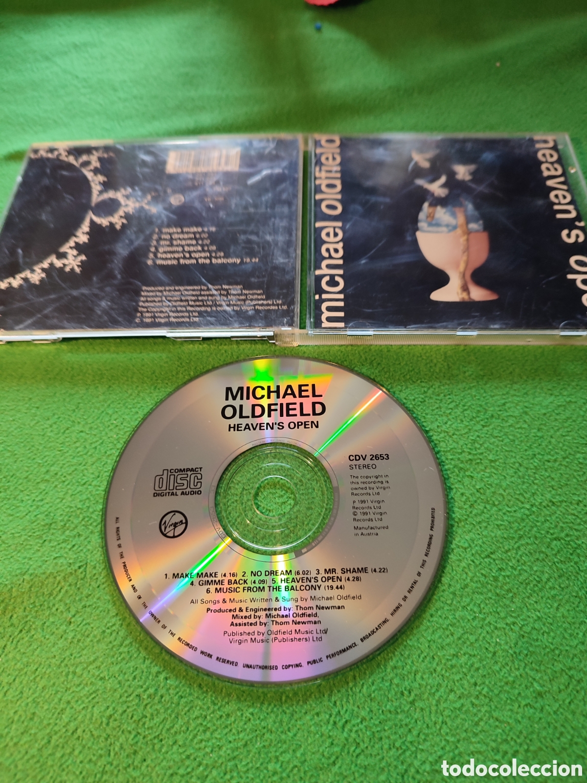 CDs de m&uacute;sica: Michael Oldfield - Heaven,s open - Foto 2
