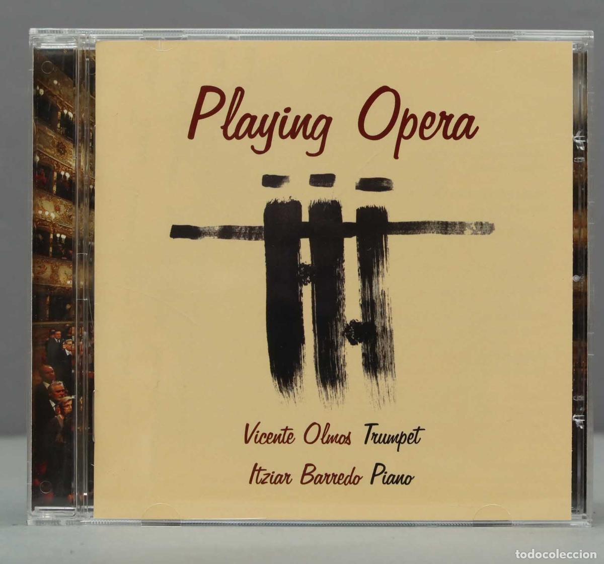 CDs de m&uacute;sica: CD. Playing Opera. Vicente Olmos e Itziar Barredo - Foto 1