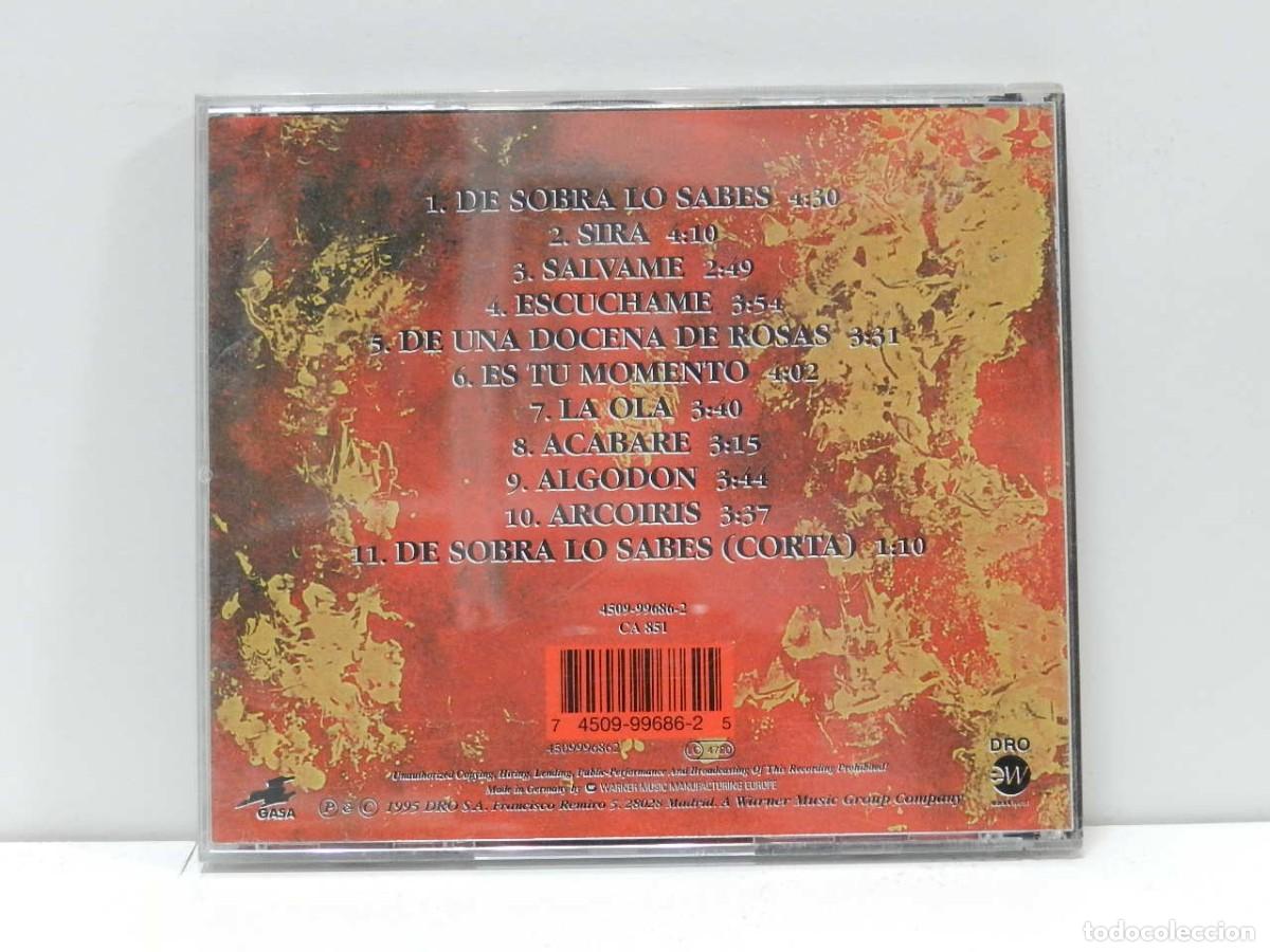CDs de m&uacute;sica: DISCO CD. Inma Serrano &ndash; Inma Serrano. COMPACT DISC. - Foto 2