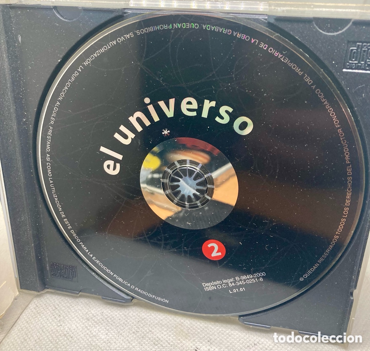 CDs de m&uacute;sica: 5 CDs &rdquo; ENCICLOPEDIA &ldquo; EL UNIVERSO&rdquo; - Foto 4