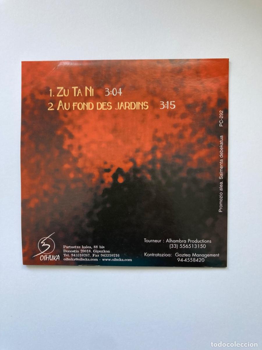 CDs de m&uacute;sica: URTZ CD versi&oacute;n single promocional Oihuka - Foto 2