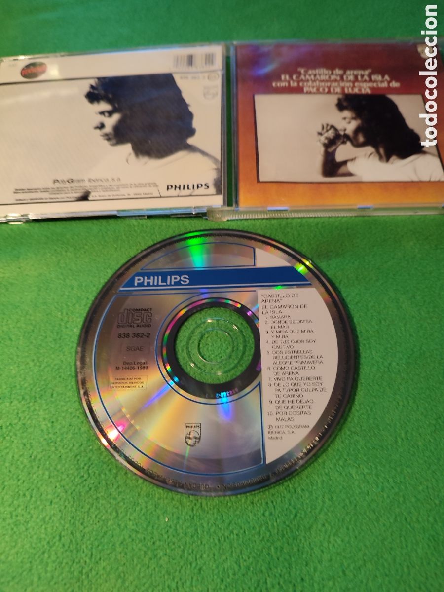 CDs de m&uacute;sica: El Camaron de la Isla - Castillo de arena - Foto 2