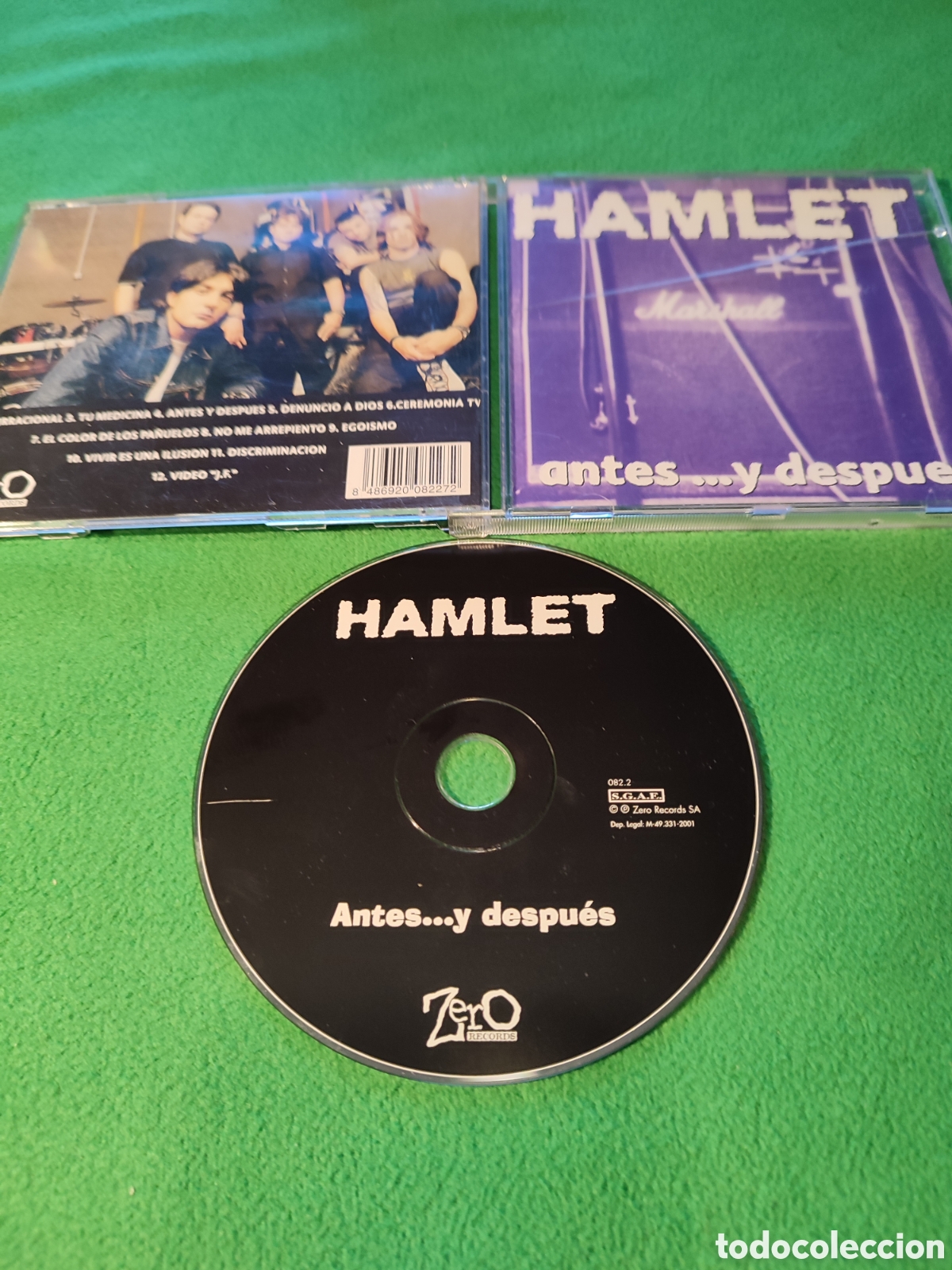 CDs de m&uacute;sica: Hamlet - Antes ...y despu&eacute;s - Foto 2