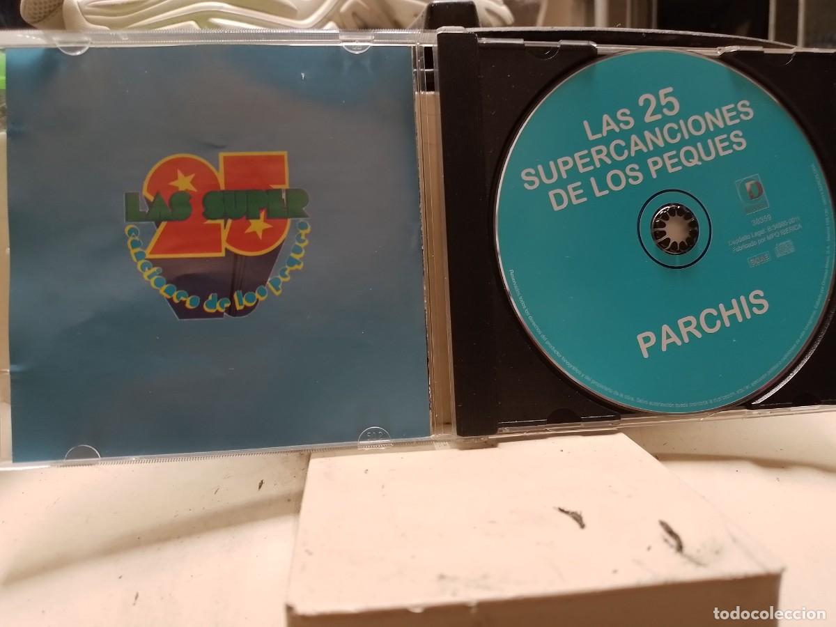 CDs de m&uacute;sica: Parchis CD Las 25 Super Canciones de Los peques - Foto 1