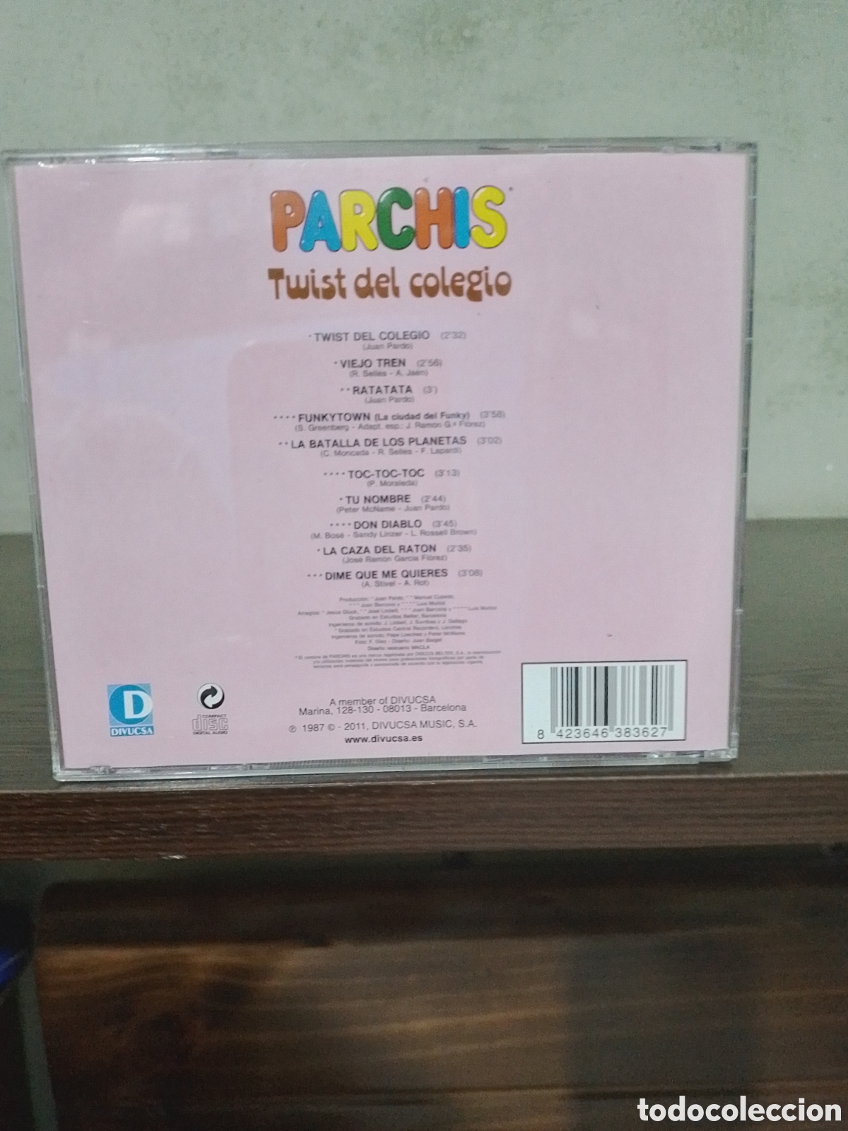 CDs de m&uacute;sica: Parchis CD Twist del Colegio - Foto 2