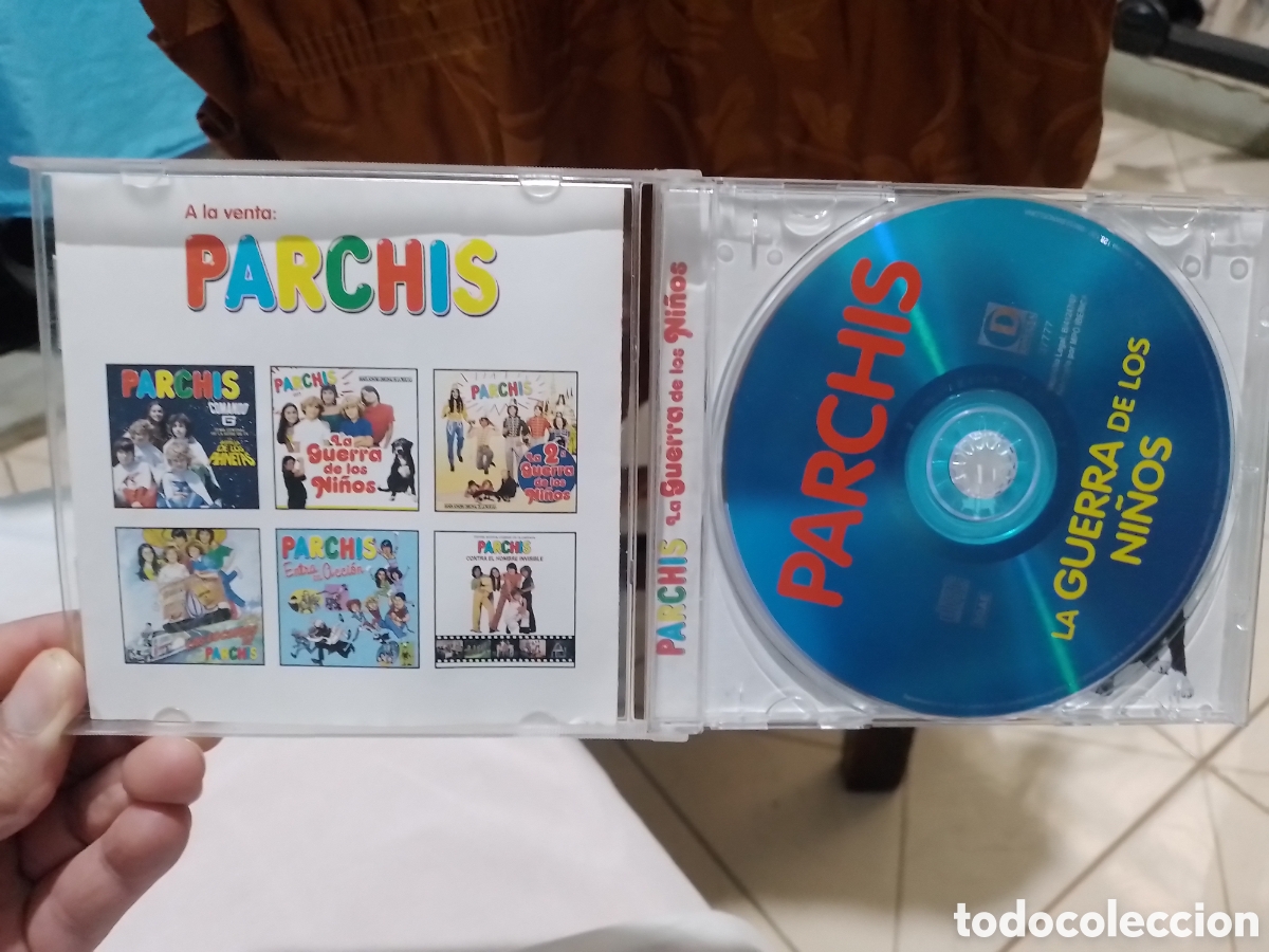 CDs de m&uacute;sica: Parchis CD LA Guerra de los ni&ntilde;os - Foto 3
