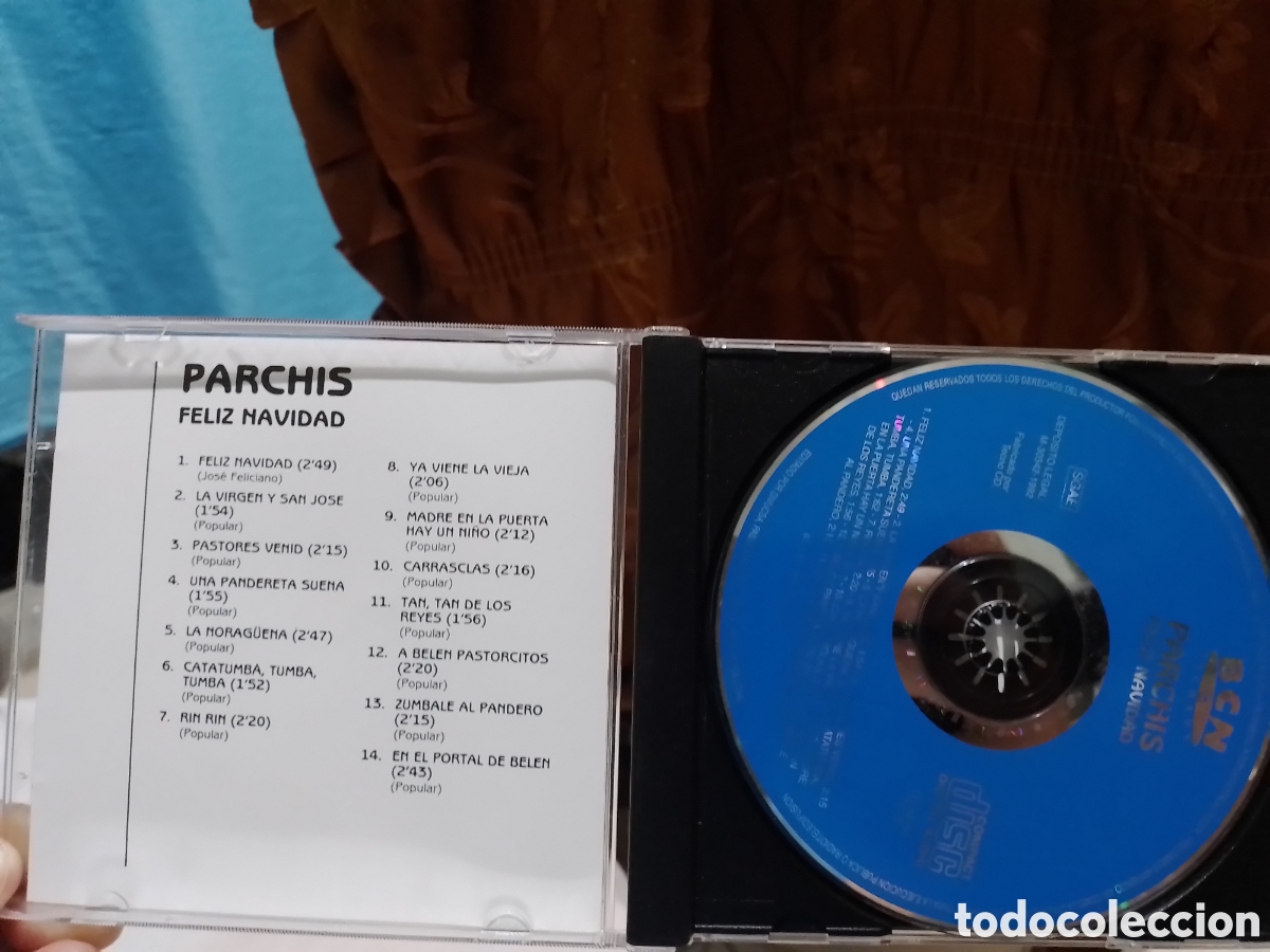 CDs de m&uacute;sica: Parchis CD Feliz navidad - Foto 3