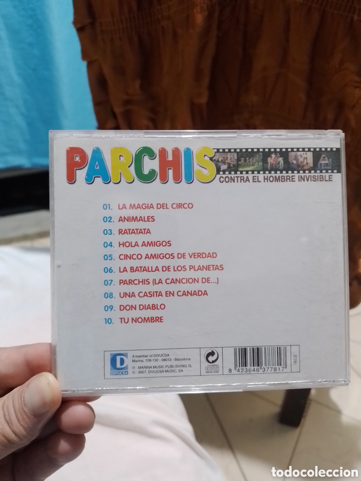 CDs de m&uacute;sica: Parchis CD Contra el hombre invisible - Foto 2