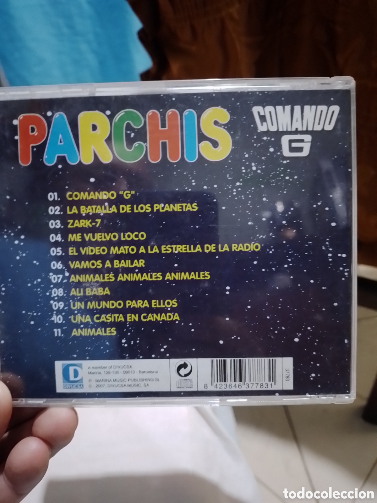 CDs de m&uacute;sica: Parchis CD Comando G - Foto 2