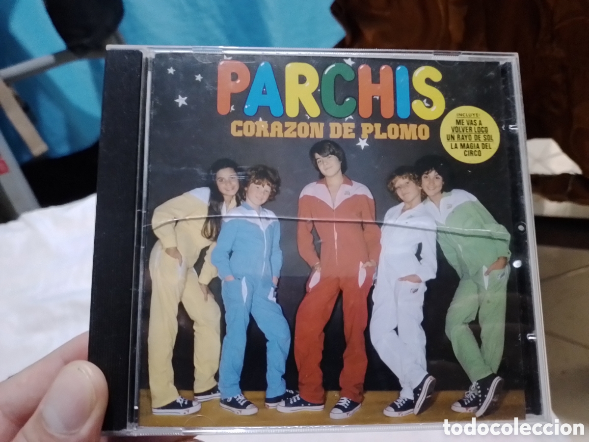 CDs de m&uacute;sica: Parchis CD Coraz&oacute;n de Plomo - Foto 1