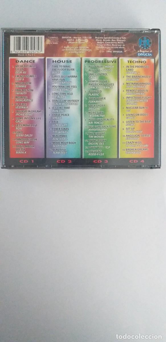 CDs de m&uacute;sica: DANCE CULTURE 4CD 1998 - Foto 2