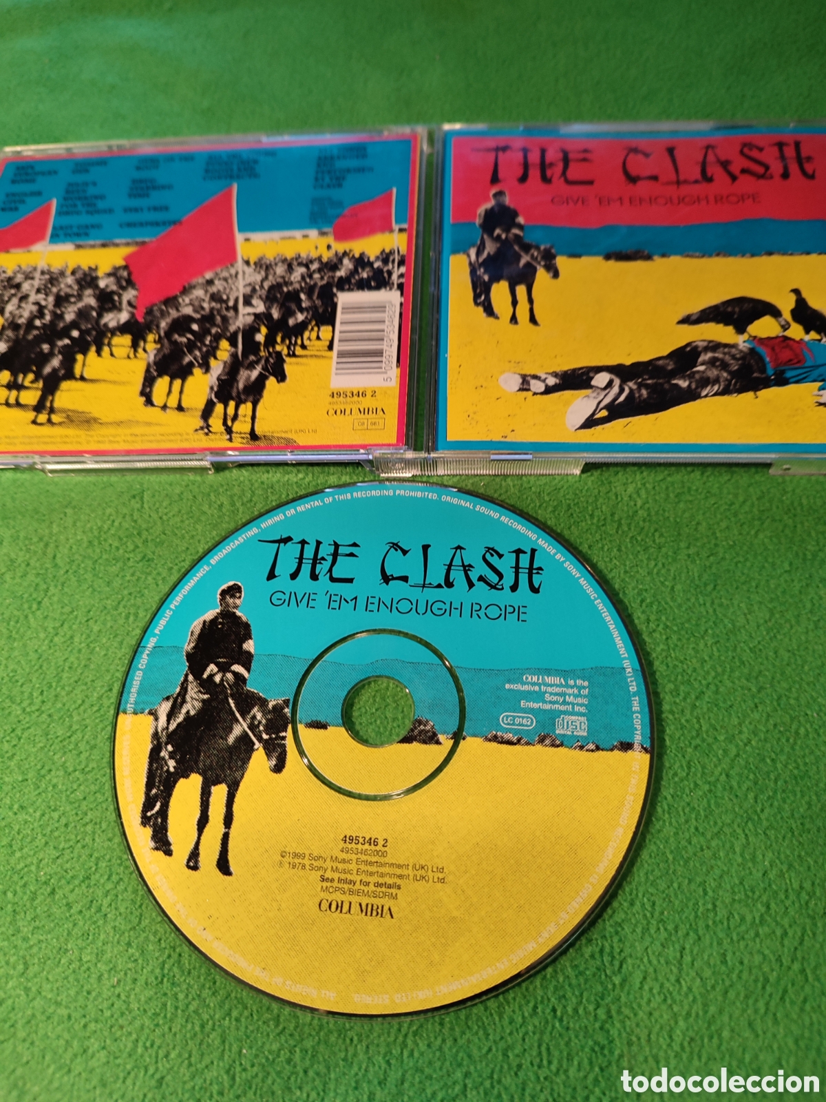 CDs de m&uacute;sica: The Clash - Give em enough rope - Foto 2