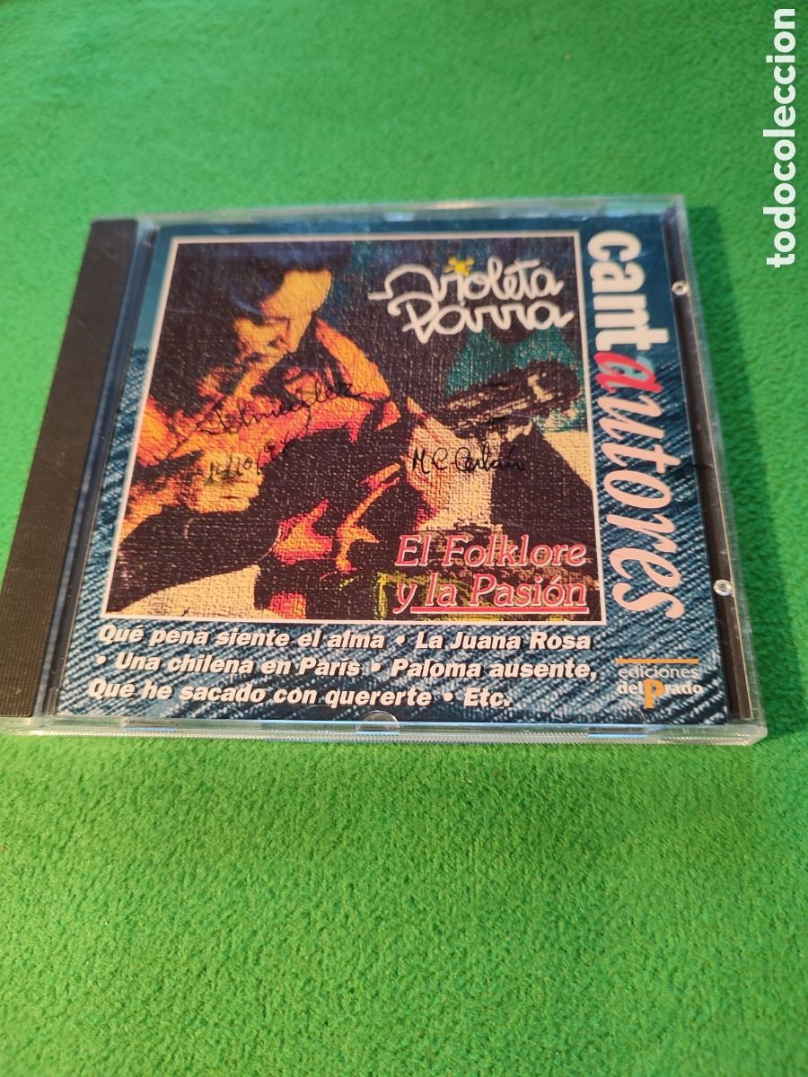 CDs de m&uacute;sica: Violeta Parra - El Folklore y la pasi&oacute;n - Foto 1