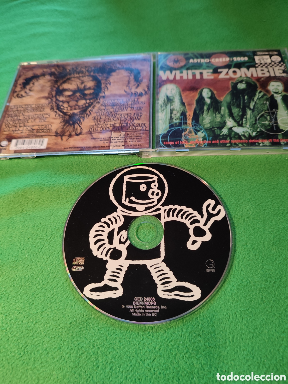 CDs de m&uacute;sica: White Zombie - Astro - Creep :2000 - Foto 2