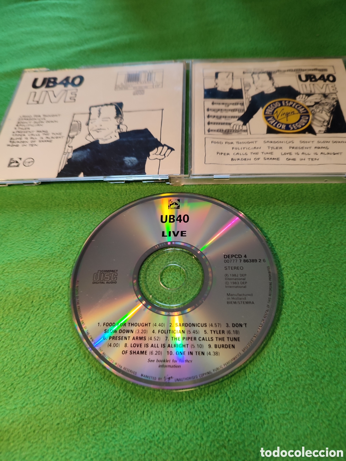 CDs de m&uacute;sica: UB 40 - Live - Foto 2