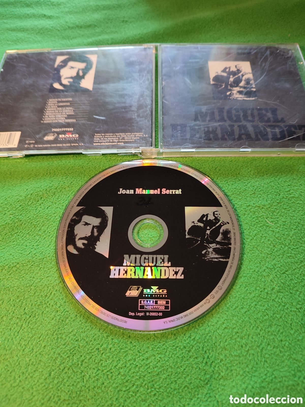 CDs de m&uacute;sica: Joan Manuel Serrat - Miguel Hern&aacute;ndez - Foto 2
