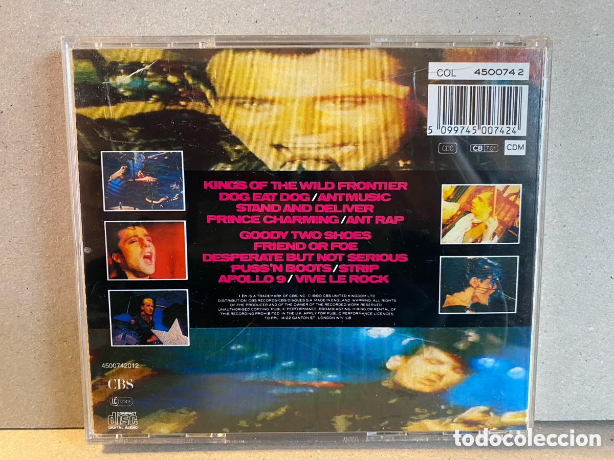 CDs de m&uacute;sica: Adam Ant - Hits (CD, Comp) - Foto 2