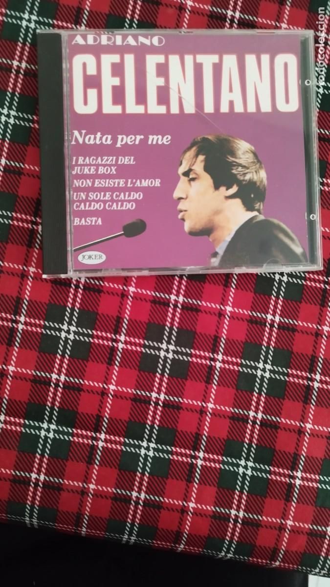 CDs de m&uacute;sica: Adriano Calentano,nata pero me.Cd - Foto 1