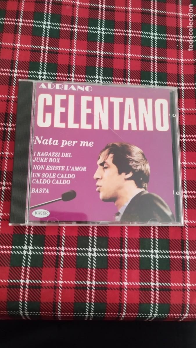 CDs de m&uacute;sica: Adriano Calentano,nata pero me.Cd - Foto 2