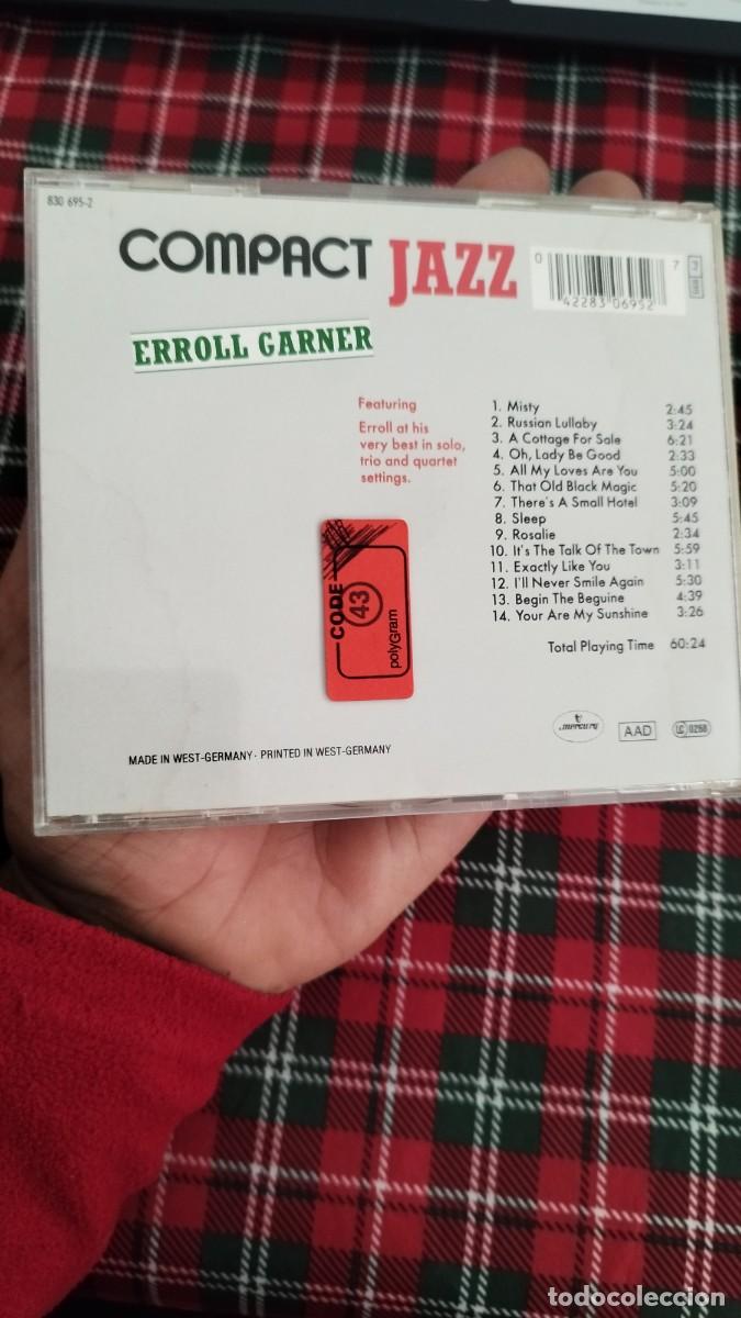 CDs de m&uacute;sica: Erroll Garner &ndash; Erroll Garner.Serie compact Jazz.Cd - Foto 4