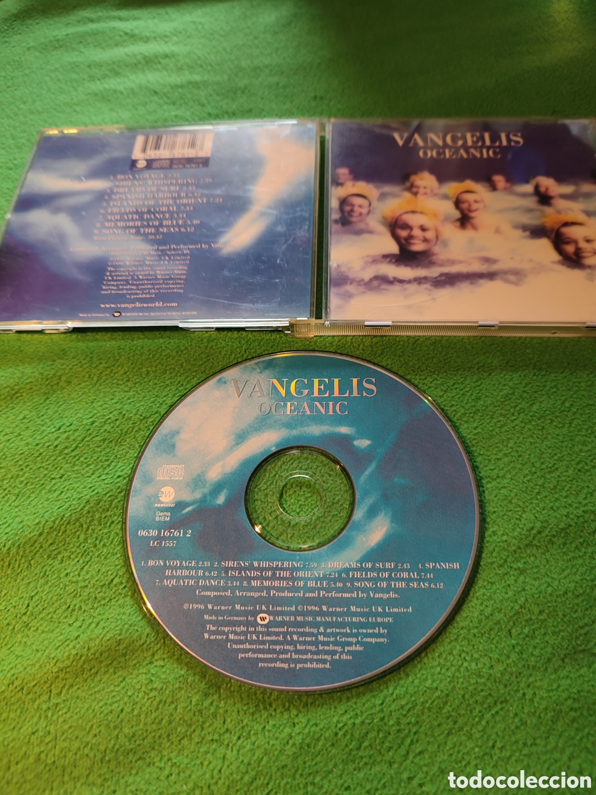 CDs de m&uacute;sica: Vangelis - Oceanic edici&oacute;n CD - Foto 2