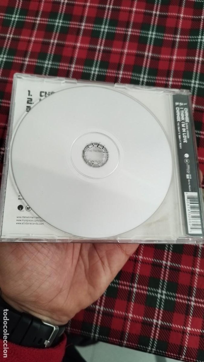 CDs de m&uacute;sica: DANIEL MERRIWEATHER,CHANGE Feat Wale.Cd Single. - Foto 4