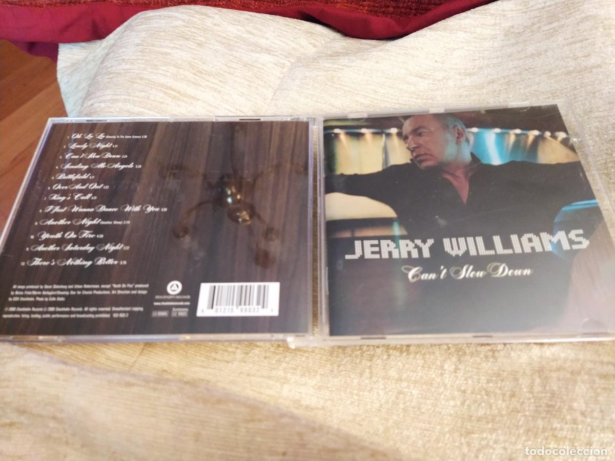 CDs de m&uacute;sica: Jerry Williams cd original Cant Slow Down - Foto 1